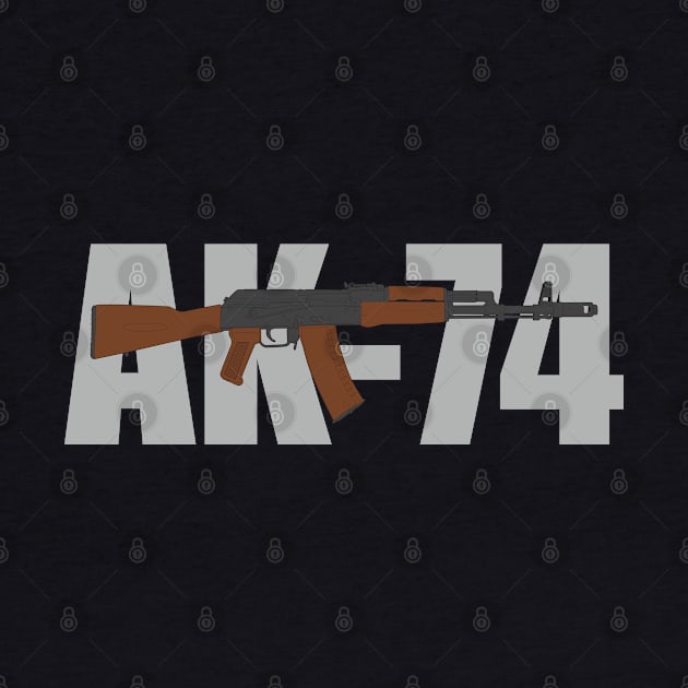 AK-74 Assault Rifle (Color version) by FAawRay